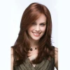 Cross-border e-commerce European and American wigs for women, mid-length brown synthetic fiber headwear, medium-length curly hair for foreign trade, overseas hair agency Application Scenario